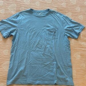 Vineyard Vines Men's Light Blue Short Sleeve Tee